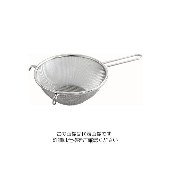 サンクラフト（SUNCRAFT） ステンレスストレーナー 19cm JQ-12 1個 64-3964-76（直送品）