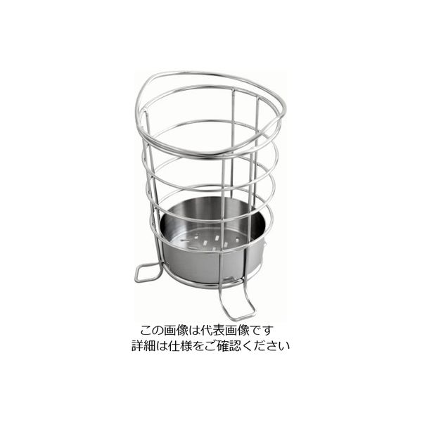 サンクラフト（SUNCRAFT） 底が洗えるステンレスツールスタンド JQ-30 1個 64-3964-94（直送品）