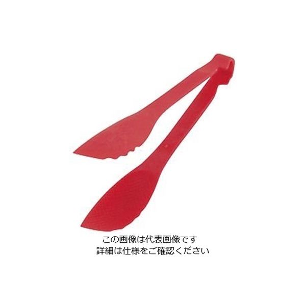 遠藤商事 TKG マジックサービングトング 16cm レッド 64-4184-35 1個（直送品）
