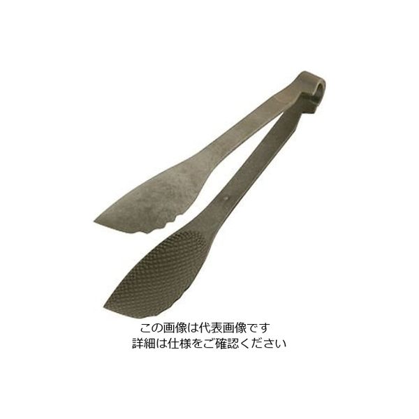 遠藤商事 TKG マジックサービングトング 16cm モスグリーン 64-4184-43 1個（直送品）