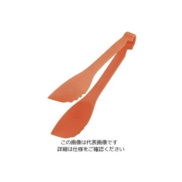 遠藤商事 TKG マジックサービングトング 16cm オレンジ 64-4184-44 1個（直送品）