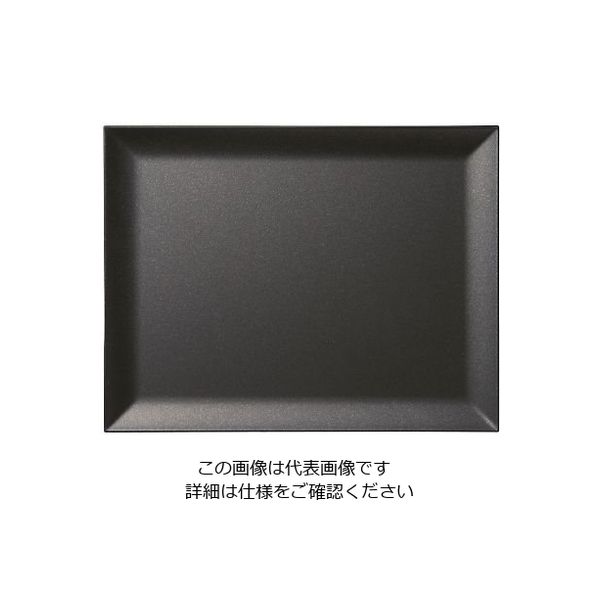 台和 超耐熱ABSノンスリップスマートトレー 黒パール 64-4188-92 1個（直送品）