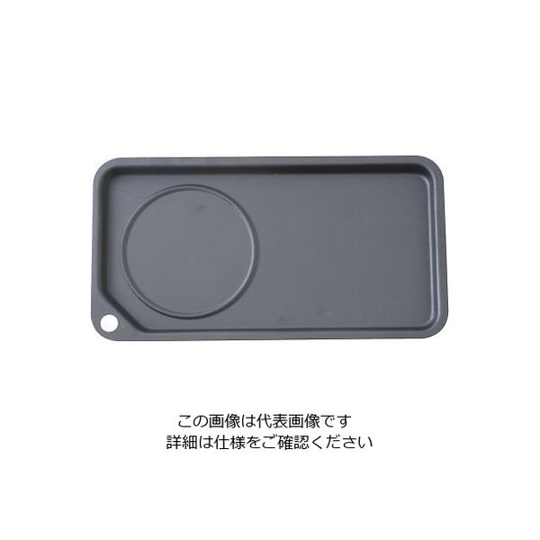 高桑金属 シングルトレイ ブラック 64-4188-98 1個（直送品