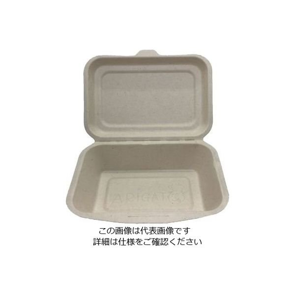 ダイモン エコ容器 ムギ・タケ 未晒色(50個入) 小 64-4189-67 1個(50個)（直送品）