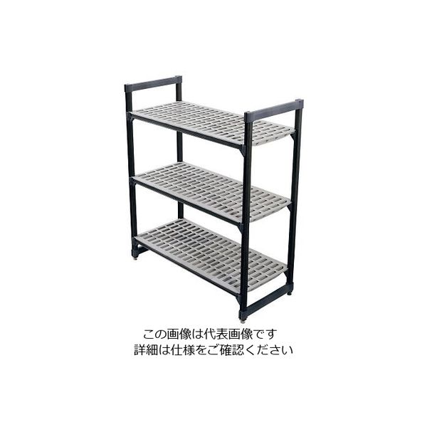 遠藤商事 TR 610型固定式シェルビング3段 1220×H1830 64-4194-45 1個（直送品）