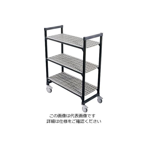 遠藤商事 TR 460型移動式シェルビング3段 1380×H970 64-4194-69 1個（直送品）