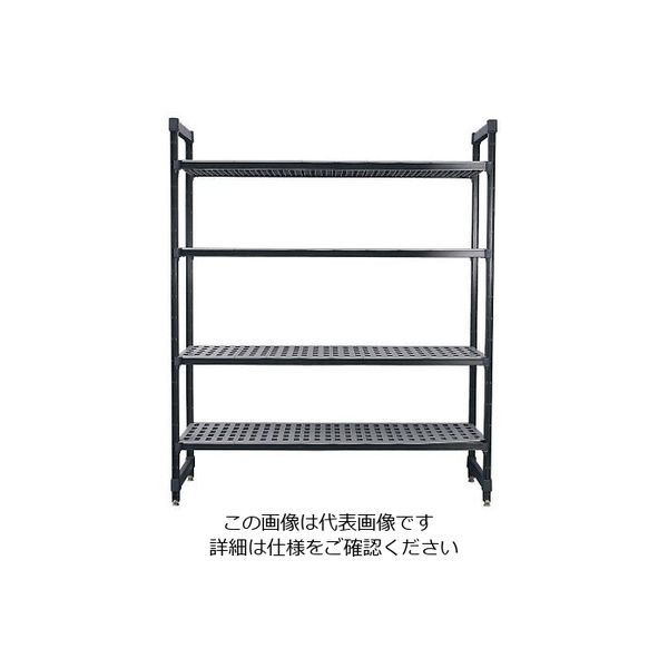 遠藤商事 TR 610型固定式シェルビング4段 610×H1430 64-4196-60 1個（直送品） 75,794円
