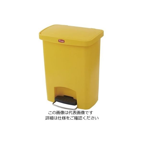 Trust ステップオンコンテナ ワイド イエロー 1307 1個 64-4200-16（直送品）