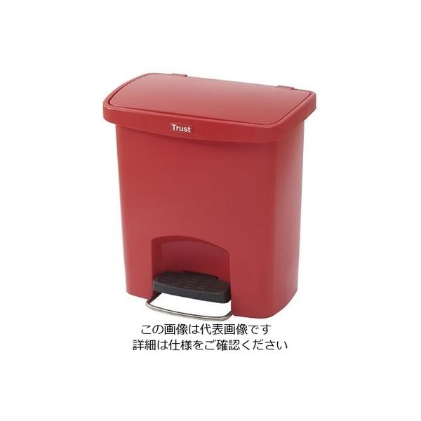 Trust ステップオンコンテナ ワイド レッド 1309 1個 64-4200-34（直送品）