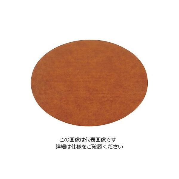 アズワン プレースマット トロジャ オーバル キャラメル 64-4203-68 1個（直送品）