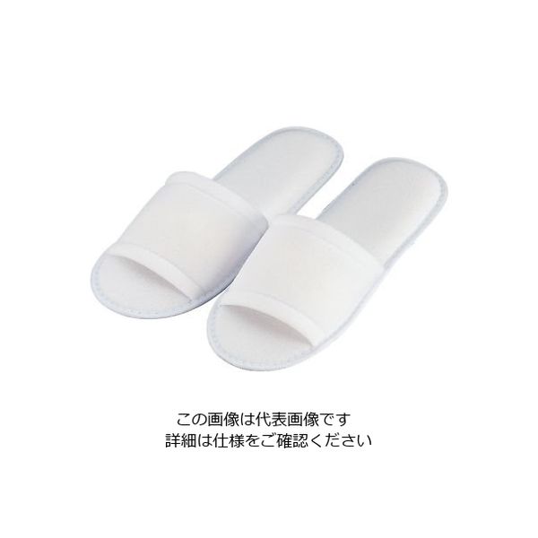 遠藤商事 パイルスリッパ(200足入) T-2KSF 1足(200足) 64-4201-20（直送品）