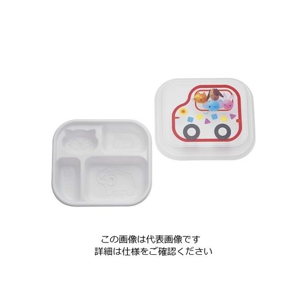 アヅミ産業 ワンウェイ容器 なかよし(50セット) YF-5 1セット(50セット) 64-4201-34（直送品）