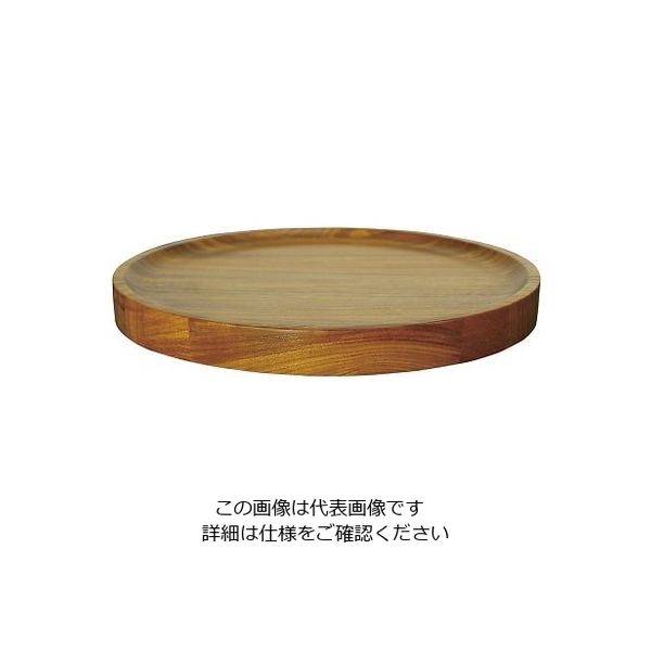 アズワン ケヤキ バラエティープレート(WP仕様) 25.5cm 64-4203-21 1個（直送品）
