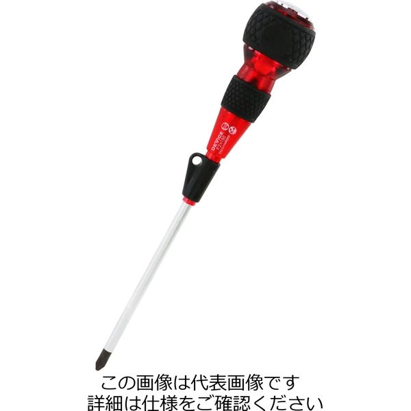 藤原産業 SK11 安全貫通フリーターンドライバー DVCー2P150S DVC-2P150S 1本（直送品）