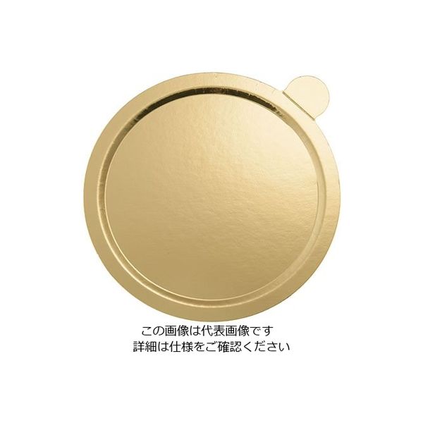 遠藤商事 デコラプレート カルトンロンド 25枚入 Jゴールド Y60 1セット(25枚) 63-5705-24（直送品）