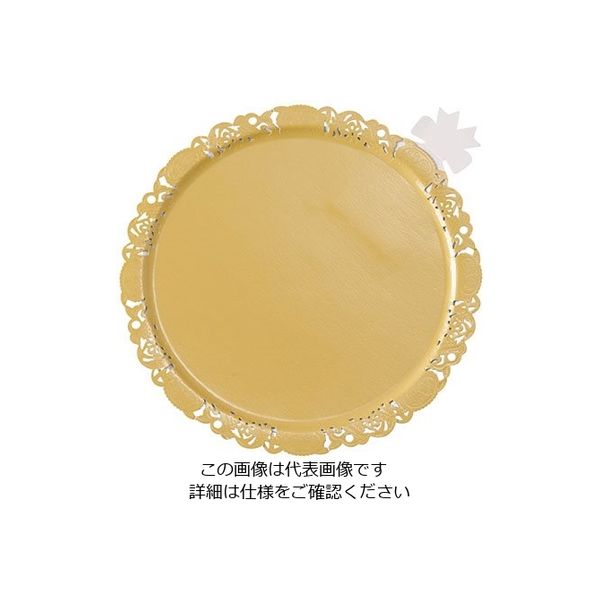 遠藤商事 デコラプレート エンジェル 25枚入 ゴールド 50 1セット(25枚) 63-5705-08（直送品）