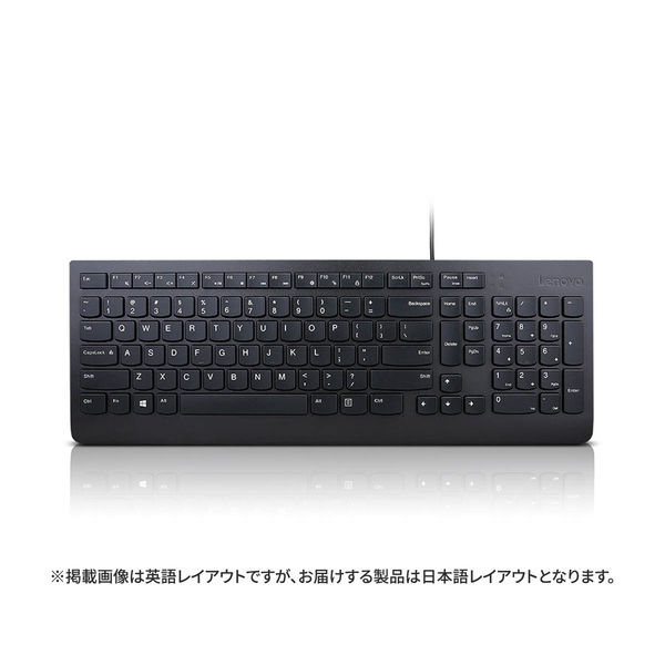 Lenovo エッセンシャル ＵＳＢキーボード（日本語） 4Y41C68663 1台