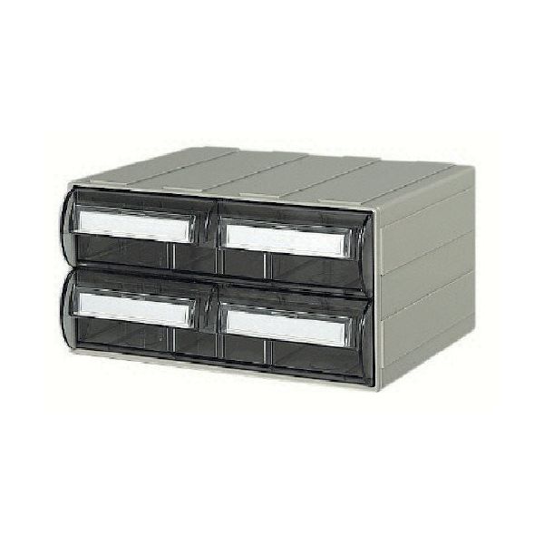 サカセ化学工業 サカセ ビジネスカセッター Sタイプ単体 W247×D192×H125 引出し2個 S-242 1個 868-4297（直送品）