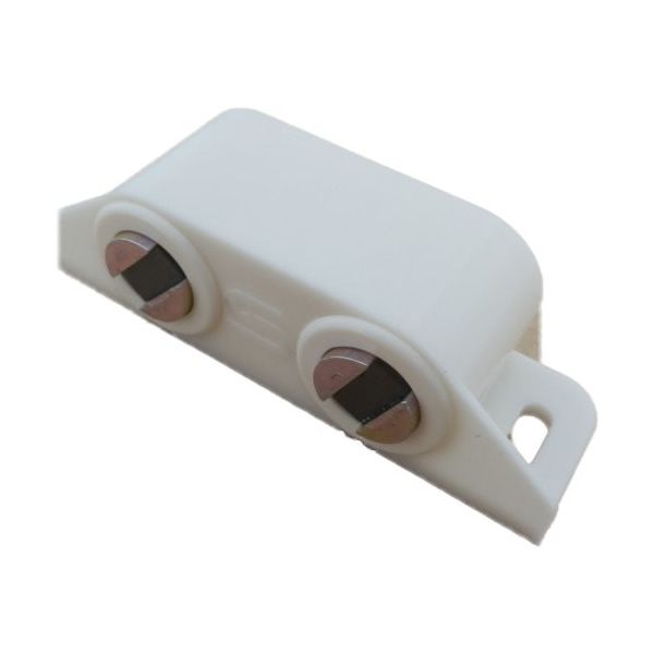 下西製作所 下西 マグネットキャッチSMー25SW白 SM25SWW 1個 848-9871（直送品）