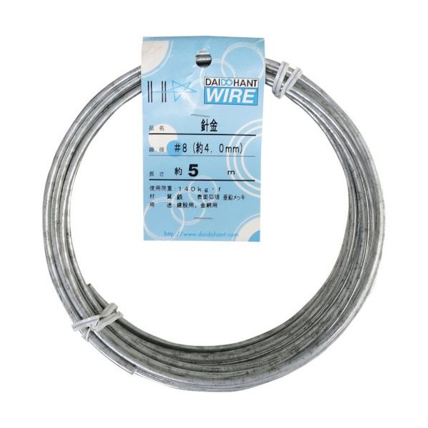 ダイドーハント 針金 #8x5m 10155336 1巻 134-8147（直送品）