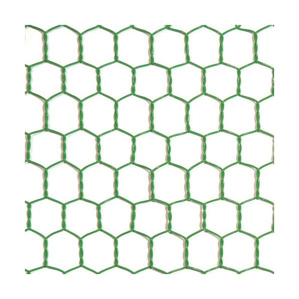 ダイドーハント ビニール 亀甲金網 線径0.85x目16mm 幅910mm x 長さ30M巻 10160227 1巻 223-6391（直送品）