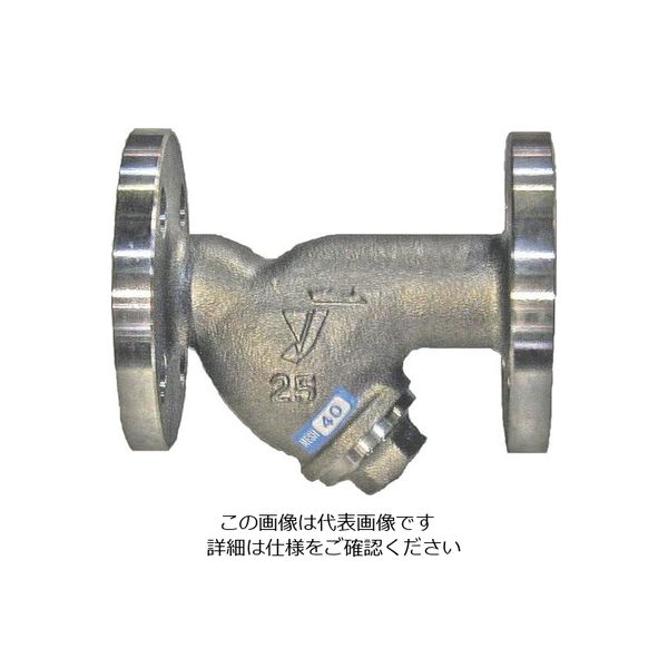 ヨシタケ ステンレス製Y形ストレーナ(80メ) 15A SY-8-80M-15A 1台 802-1294（直送品）