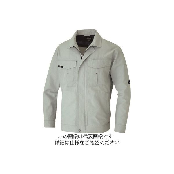 アイトス 長袖サマーブルゾン(男女兼用) シルバーグレー 3L 1630-003-3L 1着 145-0117（直送品）