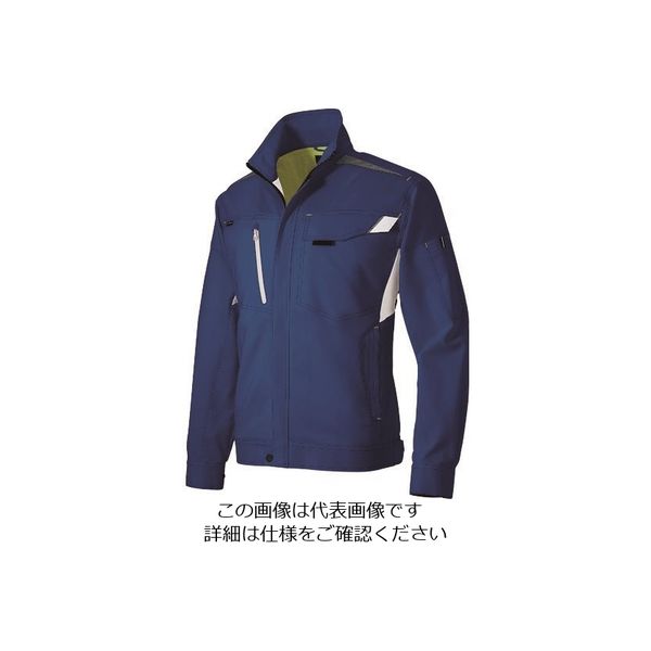 アイトス 長袖サマーブルゾン(男女兼用) ロイヤルブルー LL 2530-006-LL 1着 144-2188（直送品）