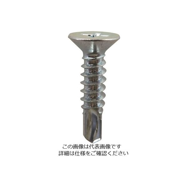 ダイドーハント YAIBA ドリルねじ 皿頭 三価ユニクロ 4x45 00046589 1箱(150本) 223-7147（直送品）