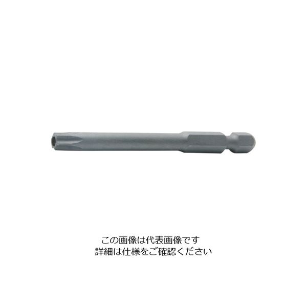 山下工業研究所 コーケン 6.35mmH イジリ止めトルクスビット 全長70mm T27H 121T.70-T27H 1個 121-3532（直送品）