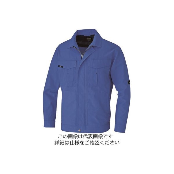 アイトス 長袖サマーブルゾン(男女兼用) ブルー M 1630-006-M 1着 144-3734（直送品）