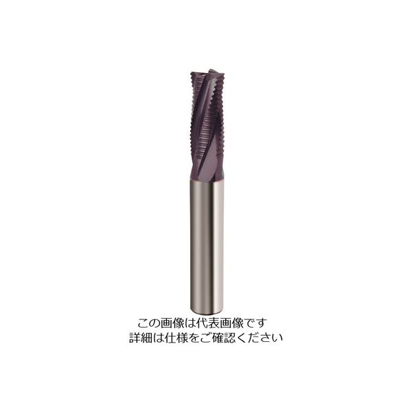 グーリング 高硬度用ラフィングエンドミル Power line ショートFIREコート 6mm 19964 6.000 181-7252（直送品）