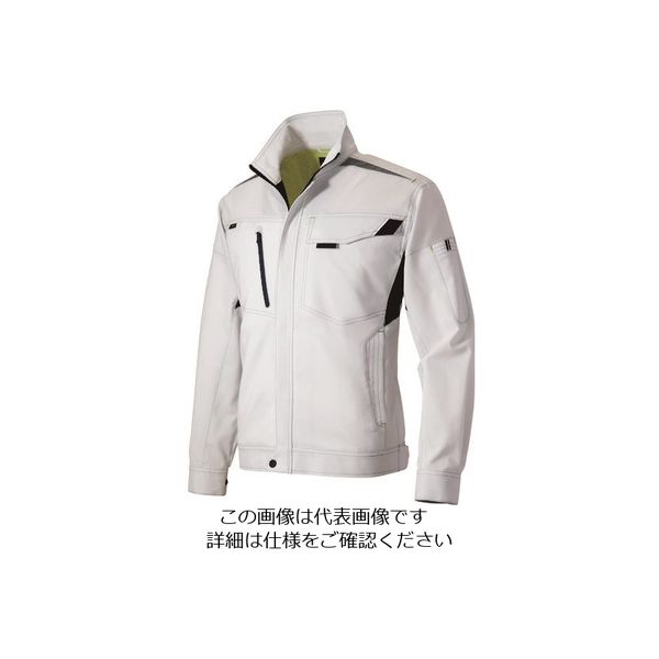 アイトス 長袖サマーブルゾン(男女兼用) シルバーグレー S 2530-003-S 1着 145-0101（直送品）