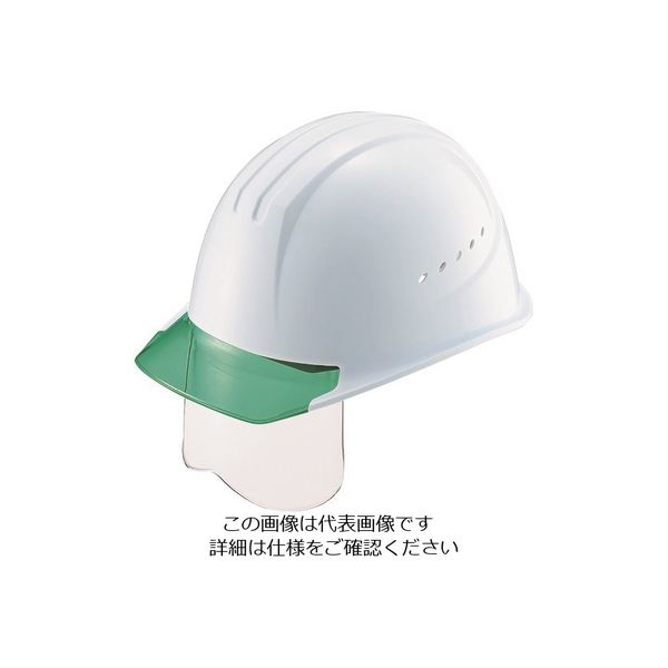 タニザワ エアライト搭載シールド面付ヘルメット ST#1610VJーSH(EPA) 帽体色 ホワイト 1610VJ-SH-W3V3 1個（直送品）