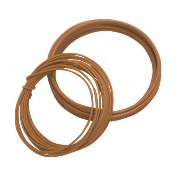 日本化線 DAIDОHANT 頑固自在 ミニ 桑茶 (クワチャ) 2mm×1.5M・1mm×3M 2巻セット 22314174 1袋(2巻)（直送品）