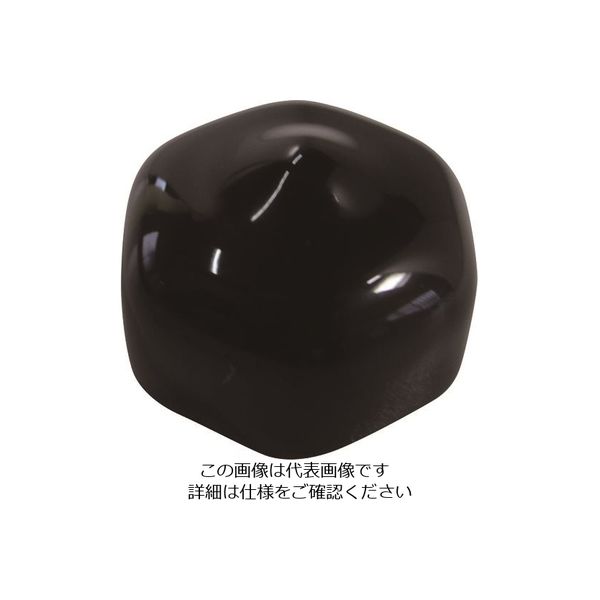 ダイドーハント エンドねじキャップ 六角ボルト頭用 黒W1/2 4個入 10187086 1パック(4個) 146-6492（直送品）