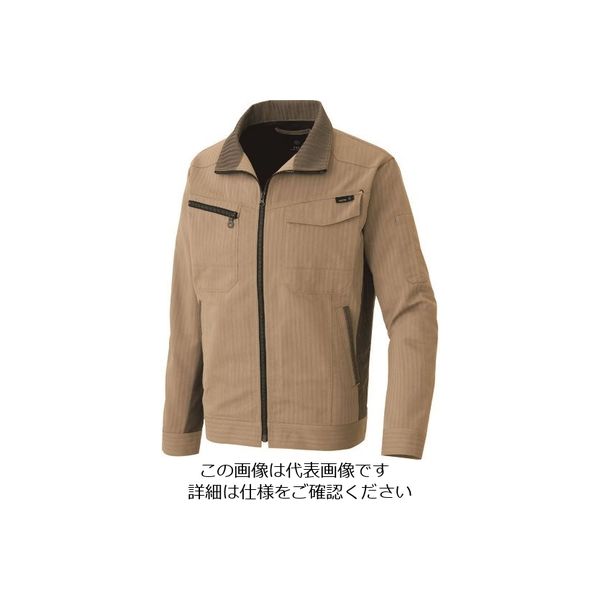アイトス 長袖サマーブルゾン カーキ 3L 30630-025-3L 1着 143-2907（直送品）