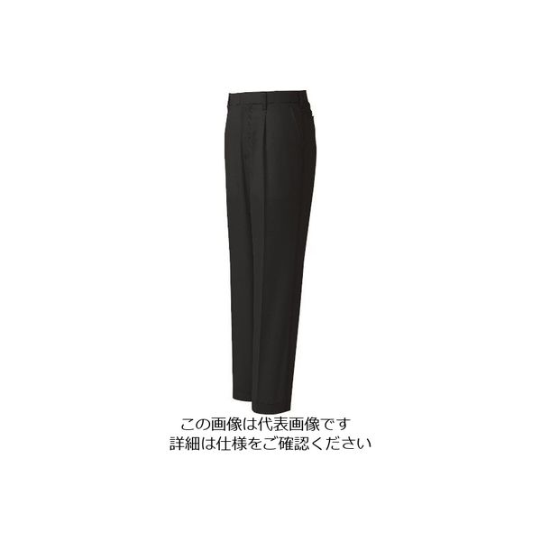 アイトス ワークパンツ(1タック)(男女兼用) ブラック SS 30450-010-SS 1着 137-9500（直送品）