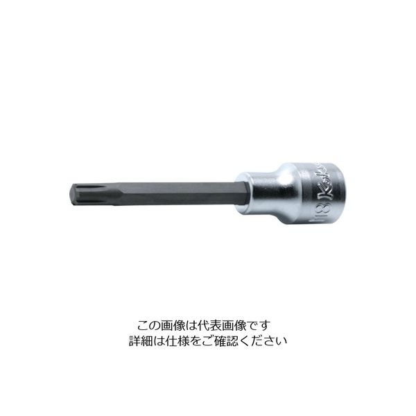 山下工業研究所 コーケン 12.7mm差込 CVビットソケット 全長140mm M16 4027.140-M16 1個 121-5090（直送品）