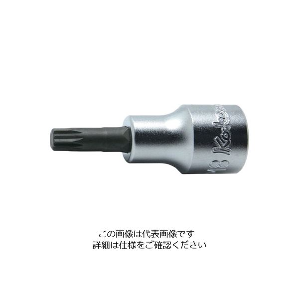 山下工業研究所 コーケン 12.7mm差込 3重4角ビットソケット全長60mm M16 4020.60-M16 1個 121-9871（直送品）