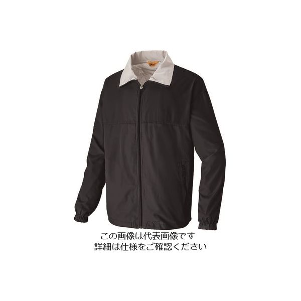 アイトス 裏メッシュジャケット(男女兼用) ブラック 6L 2665-010-6L 1着 145-0058（直送品）