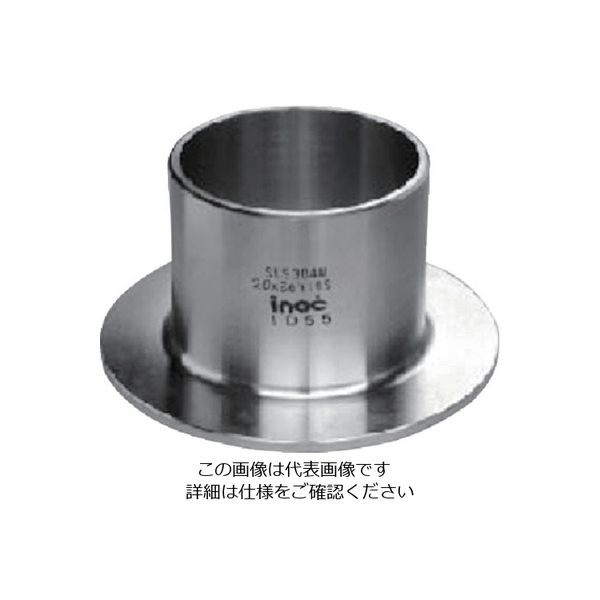 イノック ラップジョイント SUS304 LJ 100A 呼び厚さ20S 304LJ100A20S 1個 806-5274（直送品）