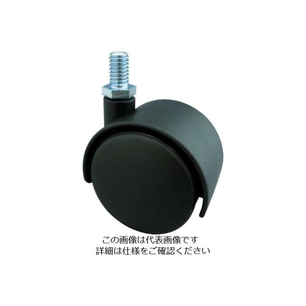 東信製作所 トーシン ねじ込み双輪キャスター 50径 自在ボルト M10x1.5 TG50-BM10XP1.5 1セット(20個)（直送品）