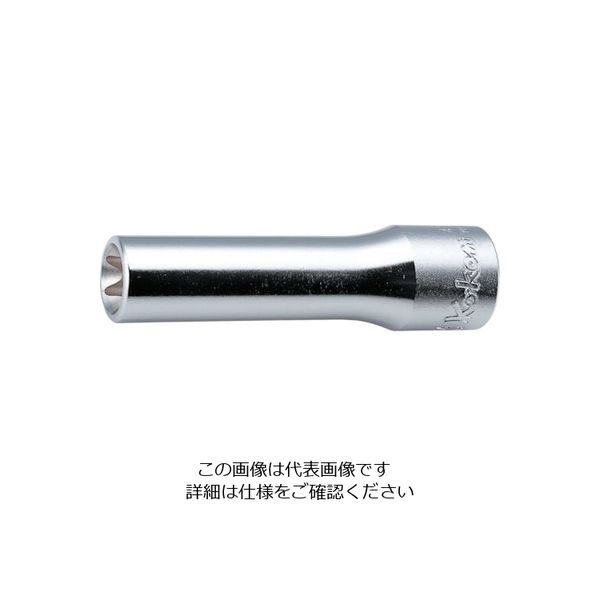 山下工業研究所 コーケン トルクスディープソケット 差込角12.7mm 対辺E22 4325-E22 1個 125-2173（直送品）