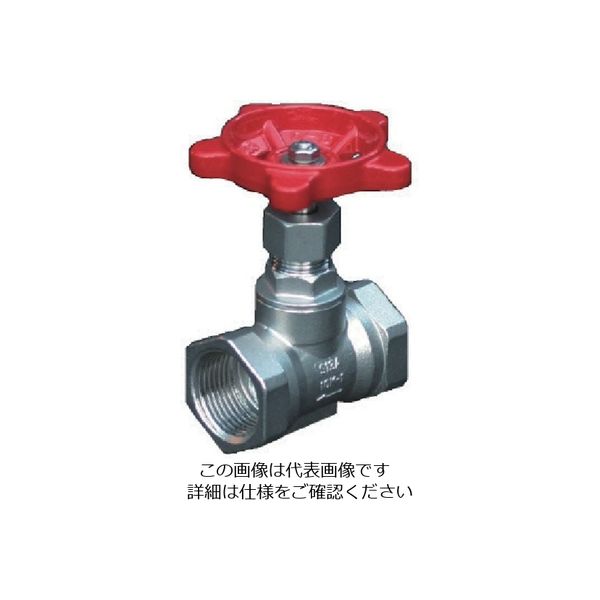 イノック（INOC） イノック ねじ込みグローブバルブ 304SGLV32A 1セット（5個） 806-5140（直送品）