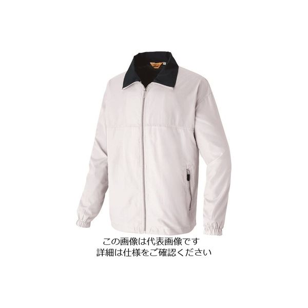 アイトス 裏メッシュジャケット(男女兼用) ホワイト SS 2665-001-SS 1着 144-6919（直送品）