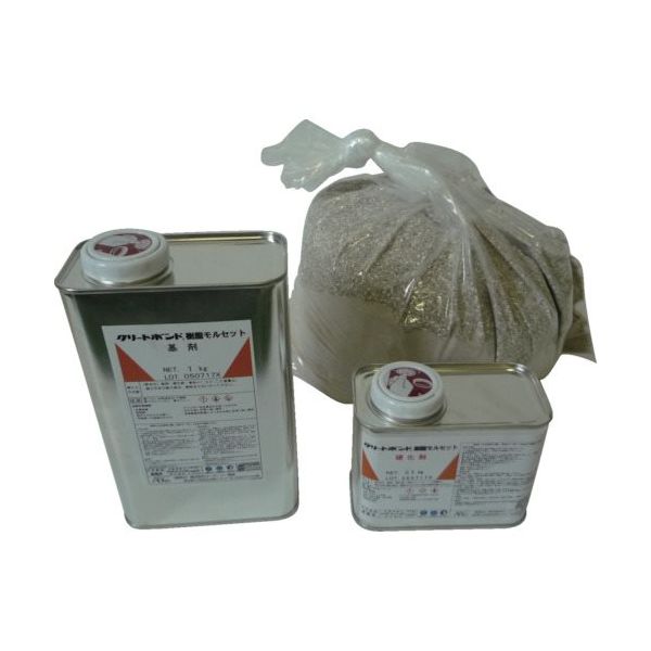 エービーシー商会 ABC エポキシ樹脂モルタル クリートボンド樹脂モルセット9kg(床面) CEM999SZ 1セット 826-5729（直送品）