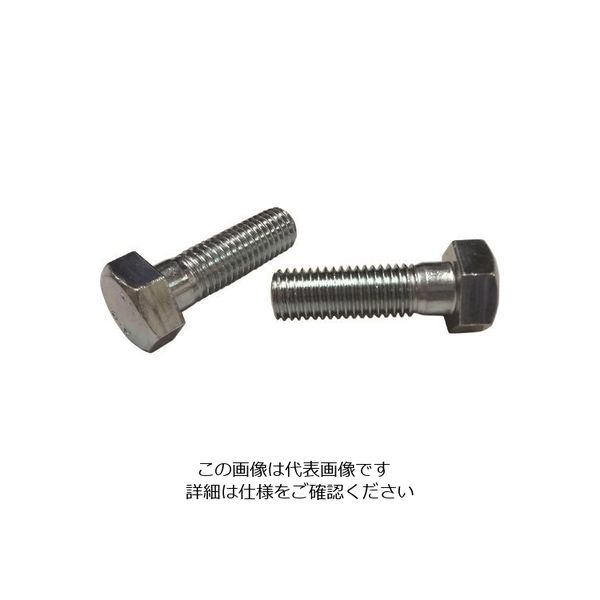 コノエ 六角ボルト スチール ユニクロ 半ねじ M10x125 BT-6U-H-10125 1セット(8本) 220-4338（直送品）