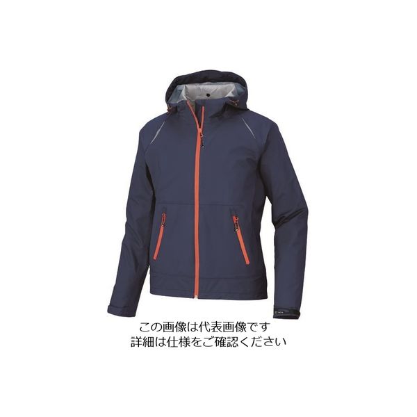 アイトス ディアプレックスストレッチ レインジャケット ネイビー S AZ56317-008-S 1着 213-7484（直送品）