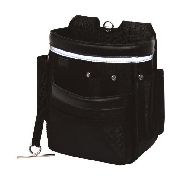 基陽 KH BASIC 腰袋 テープホルダー付 BS253 1個 127-4359（直送品）